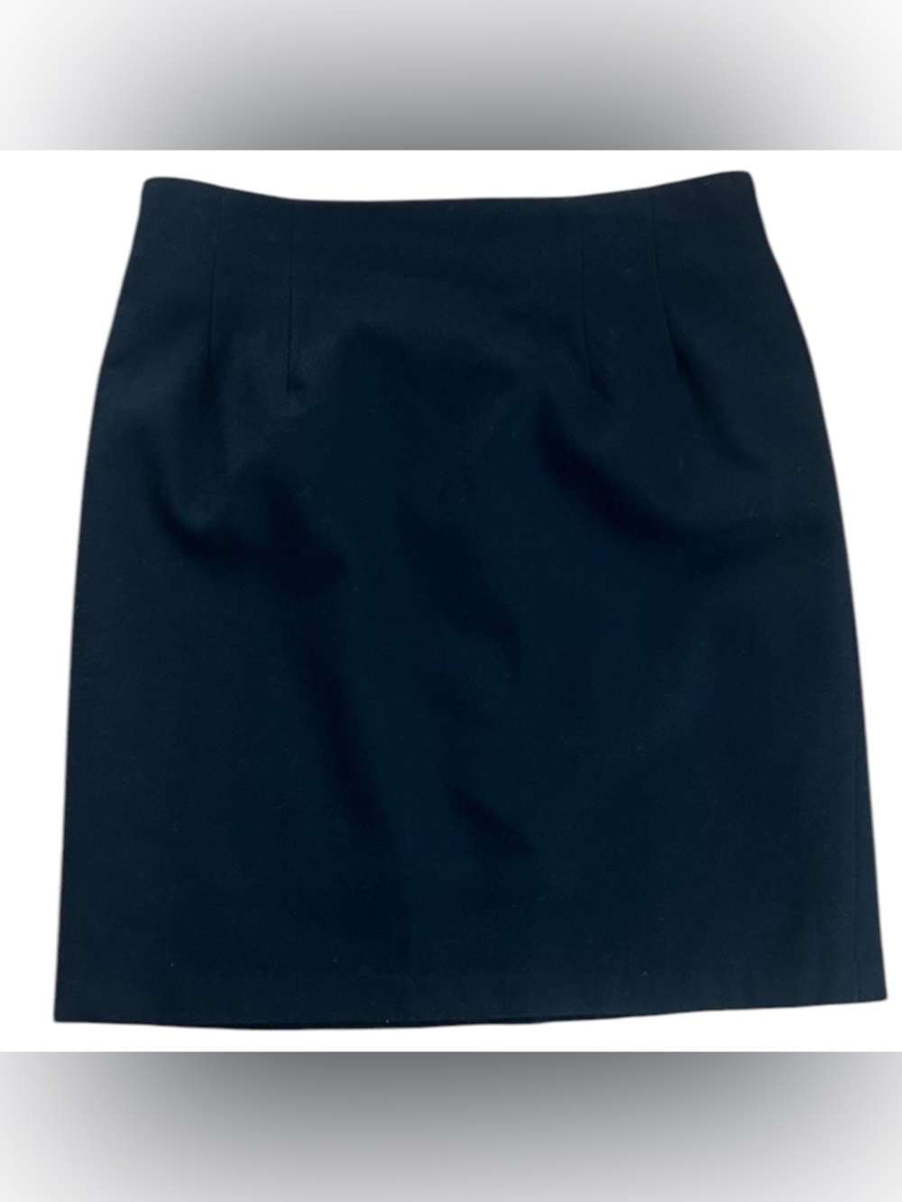 J.G. Hook Wool Pencil Skirt Black Petite 14P Classic Work
